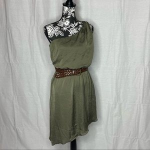 CITY TRIANGLES ONE SHOULDER DRESS